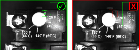 恒溫器視覺(jué)檢測(cè)